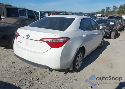 2014 Toyota Corolla L из США, поврежденный, VIN 2T1BURHE4EC170618